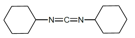 カルボン酸とアミンの脱水縮合でアミド合成　DCCは縮合剤　92回問10c